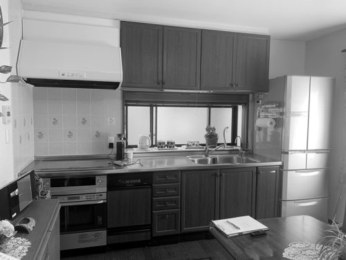 新百合ヶ丘エリア麻生区のリフォーム専門店｜リフォーム工房アントレのシステムキッチンの施工事例です。TOTOミッテを採用したキッチンリフォーム事例写真Hです。