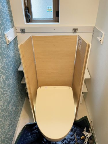 新百合ヶ丘エリア・麻生区のリフォーム専門店｜リフォーム工房アントレのトイレの施工事例です。TOTOレストパルFに工事した事例写真Fです